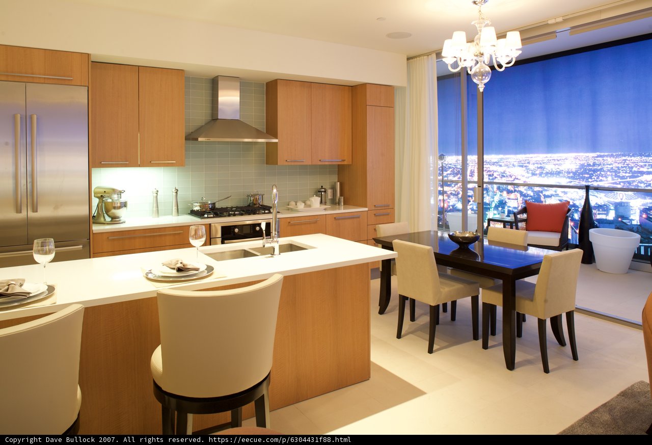 Classic Dining Room in a Modern Kitchen