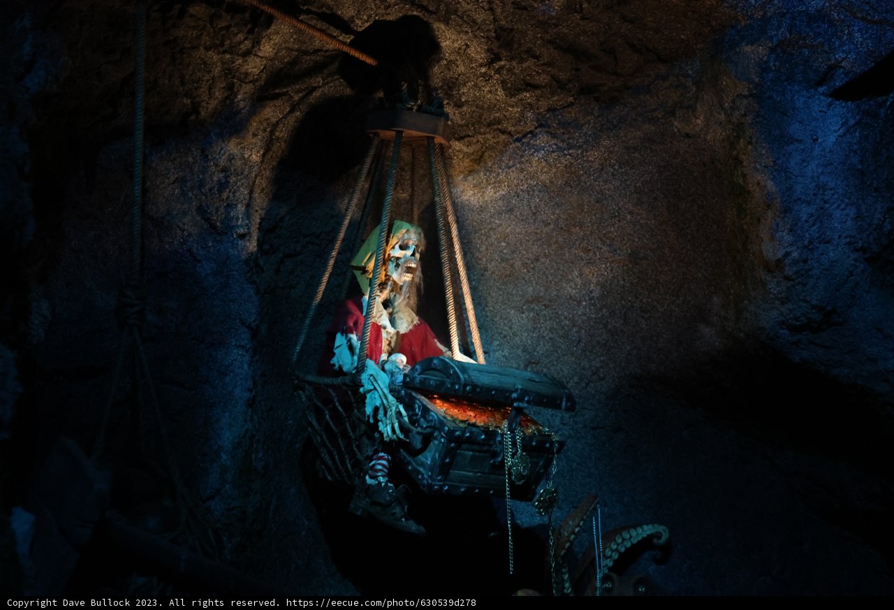 The Skeleton Bride in the Cave