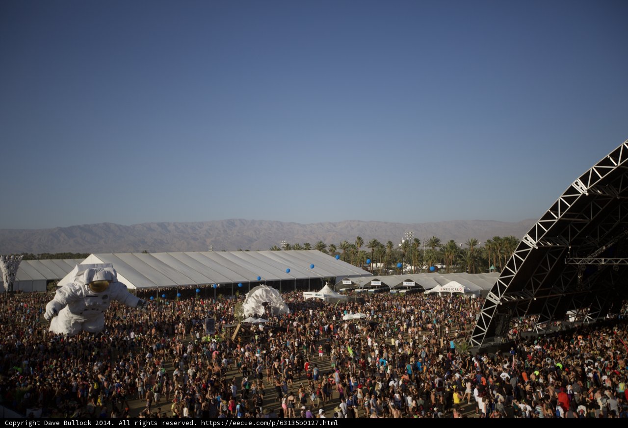 Coachella Crowd Conquers the Skyline