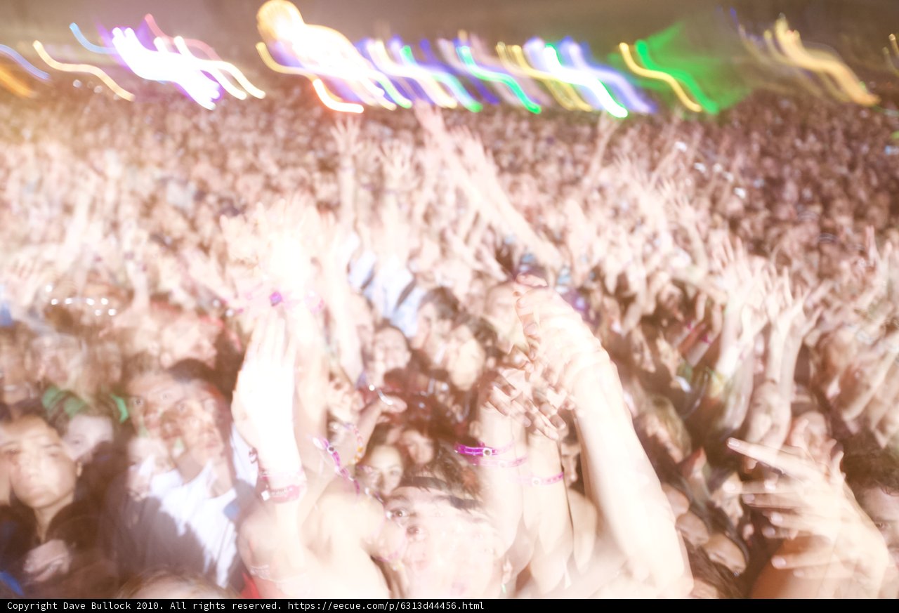 Blurry Nightlife Fun at Cochella 2010