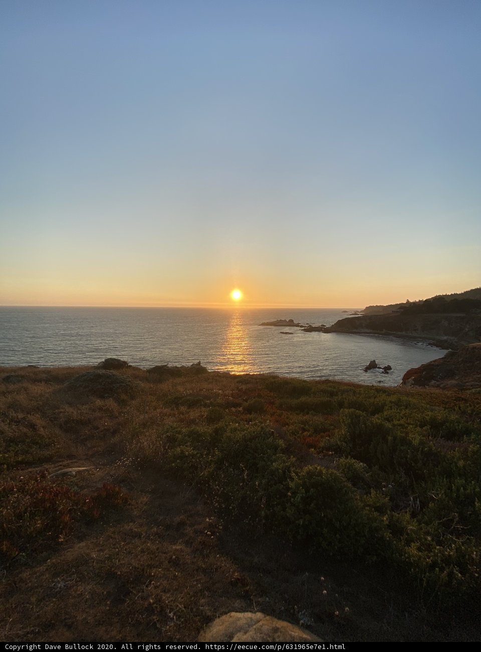 Golden Hour at the Pacific