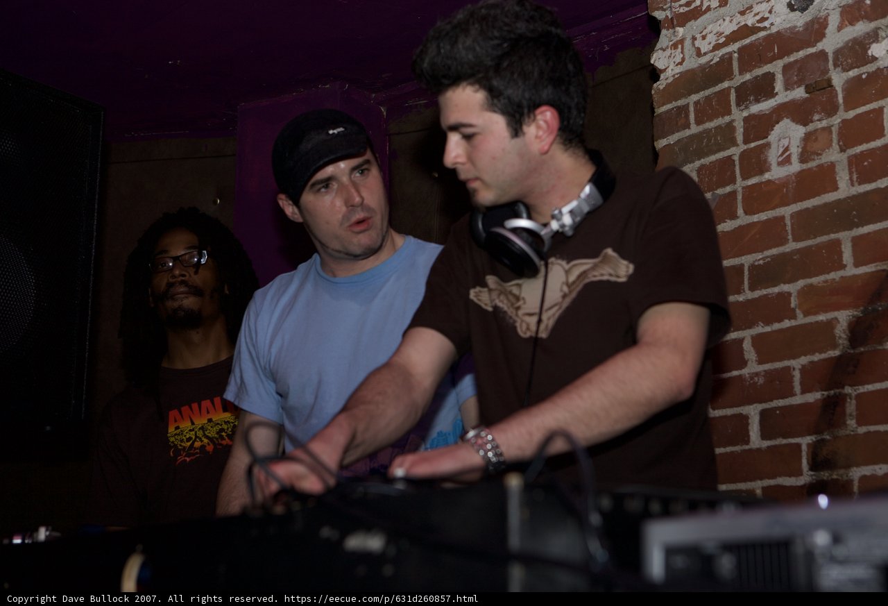 DJ Duo at the Night Club
