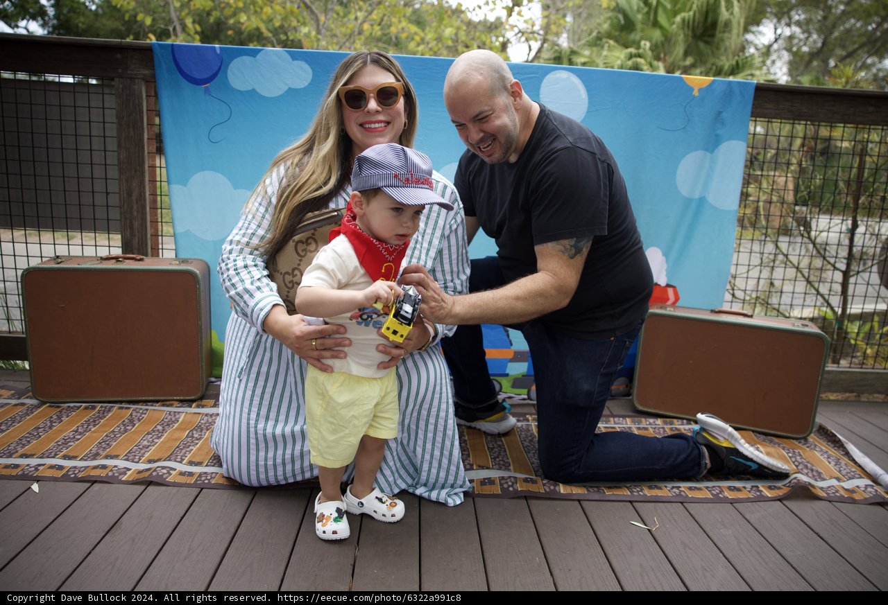 Wesley's Train-Themed 2nd Birthday Celebration