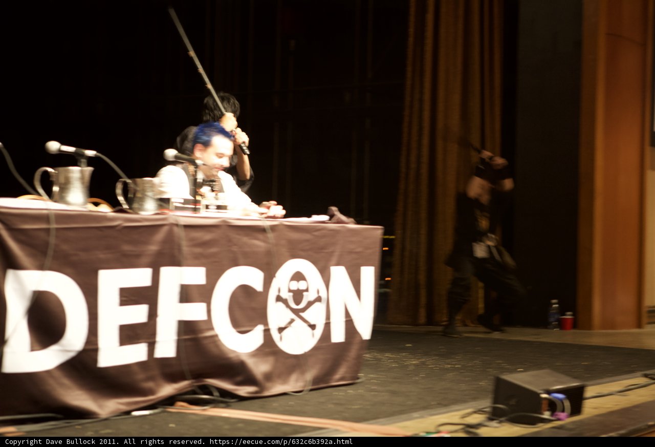 The Swordman on Stage