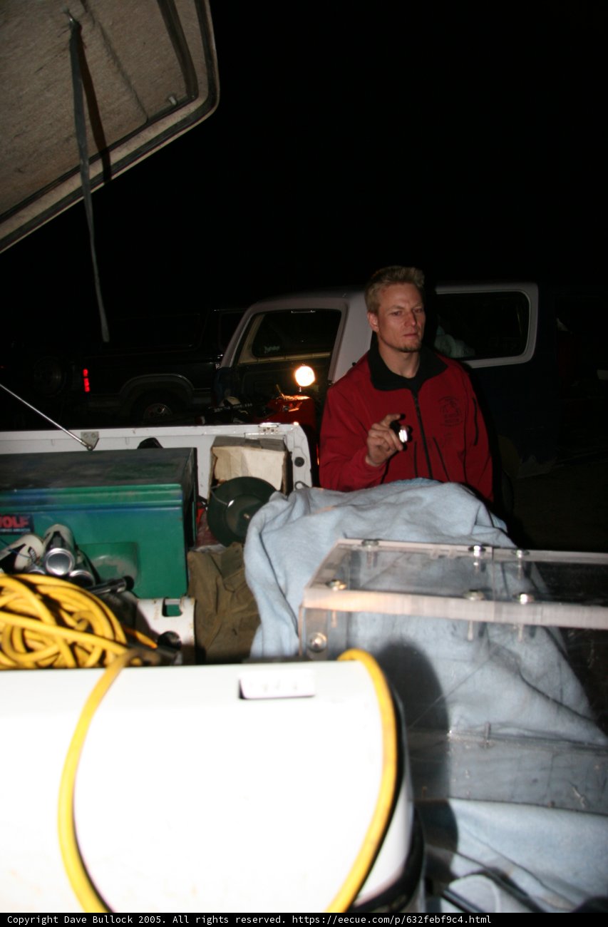 Man and Truck Bed