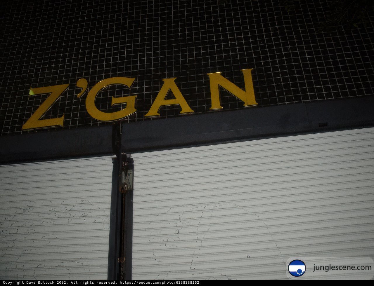 The Zgan Sign in an Urban Terminal