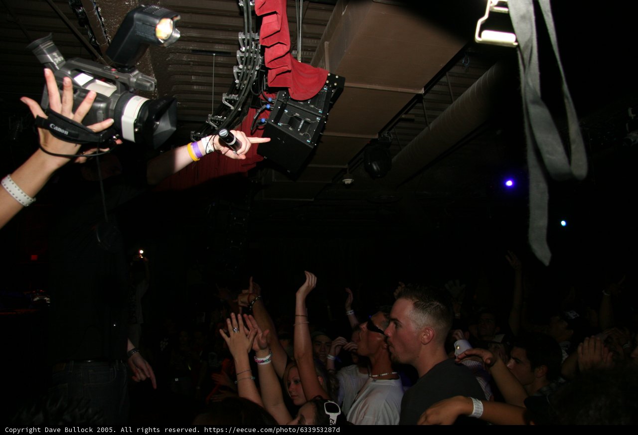 Camera Man in the Nightclub