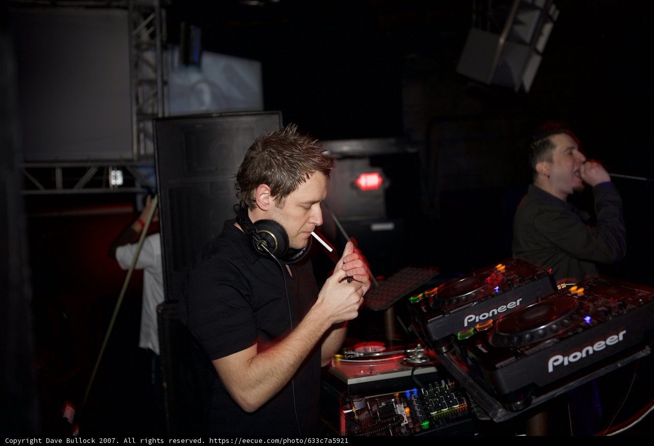 Man at the Turntables