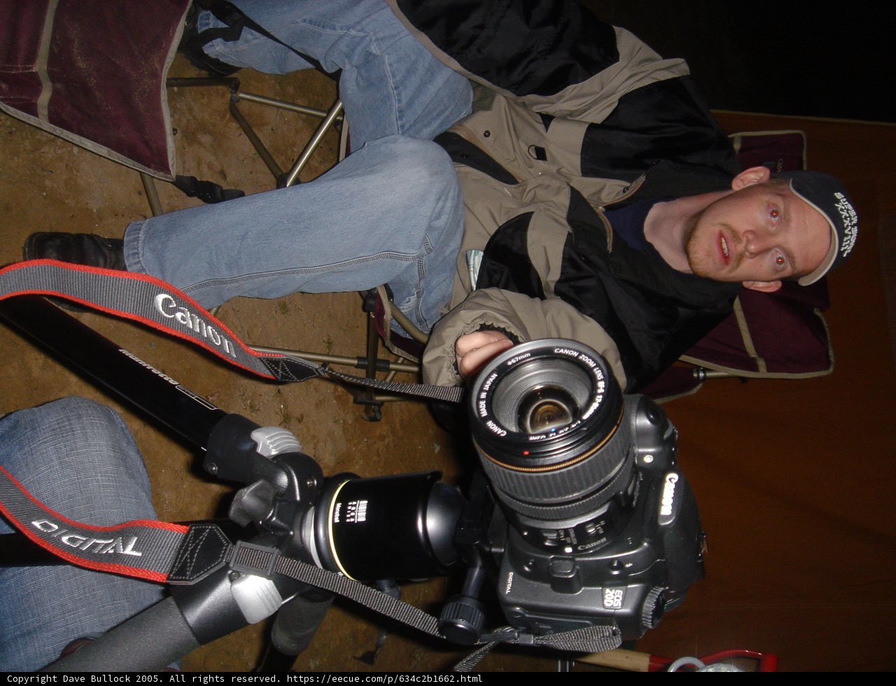 Black Jacketed Man with Camera