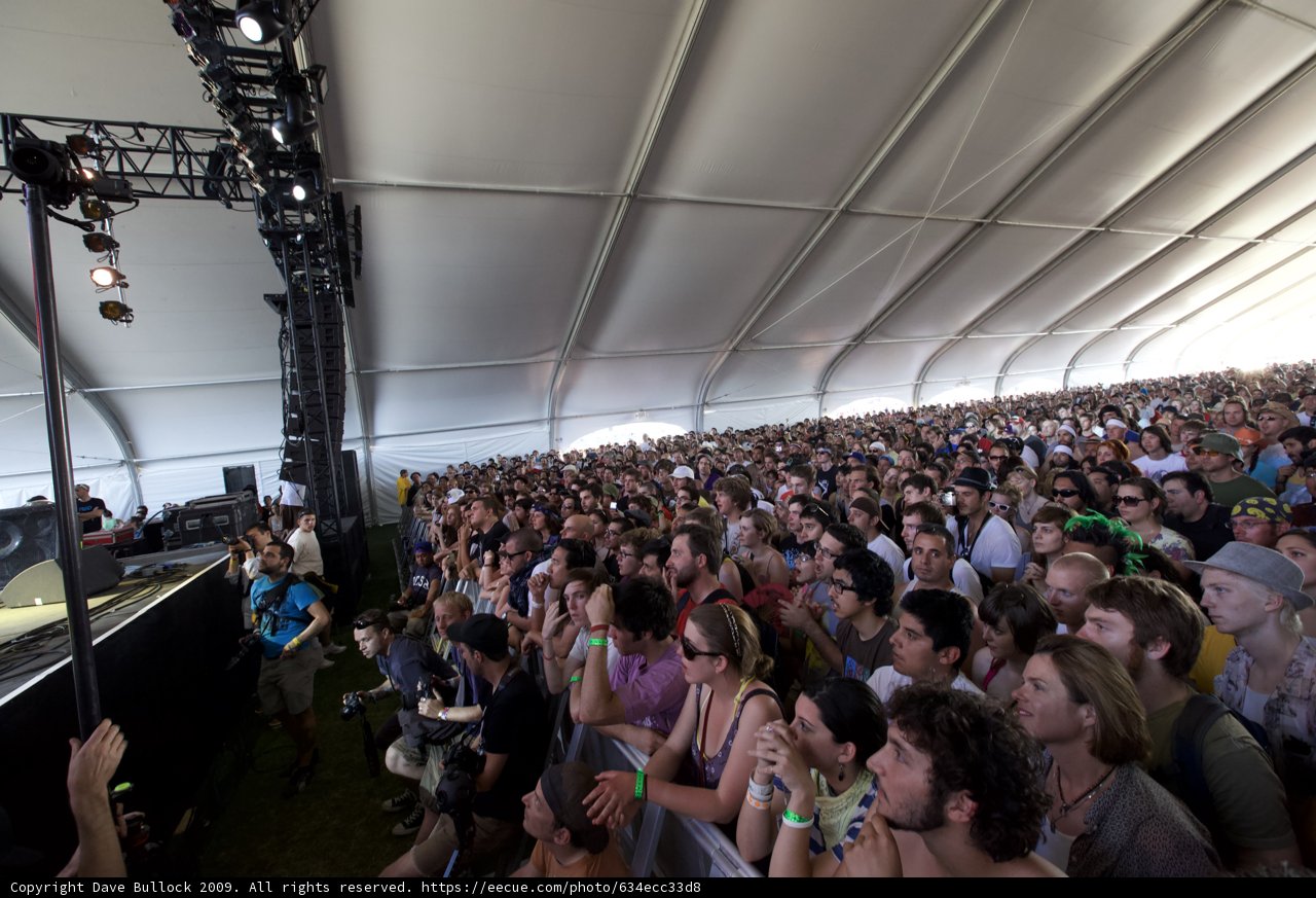 Coachella 2009 Concert Crowd