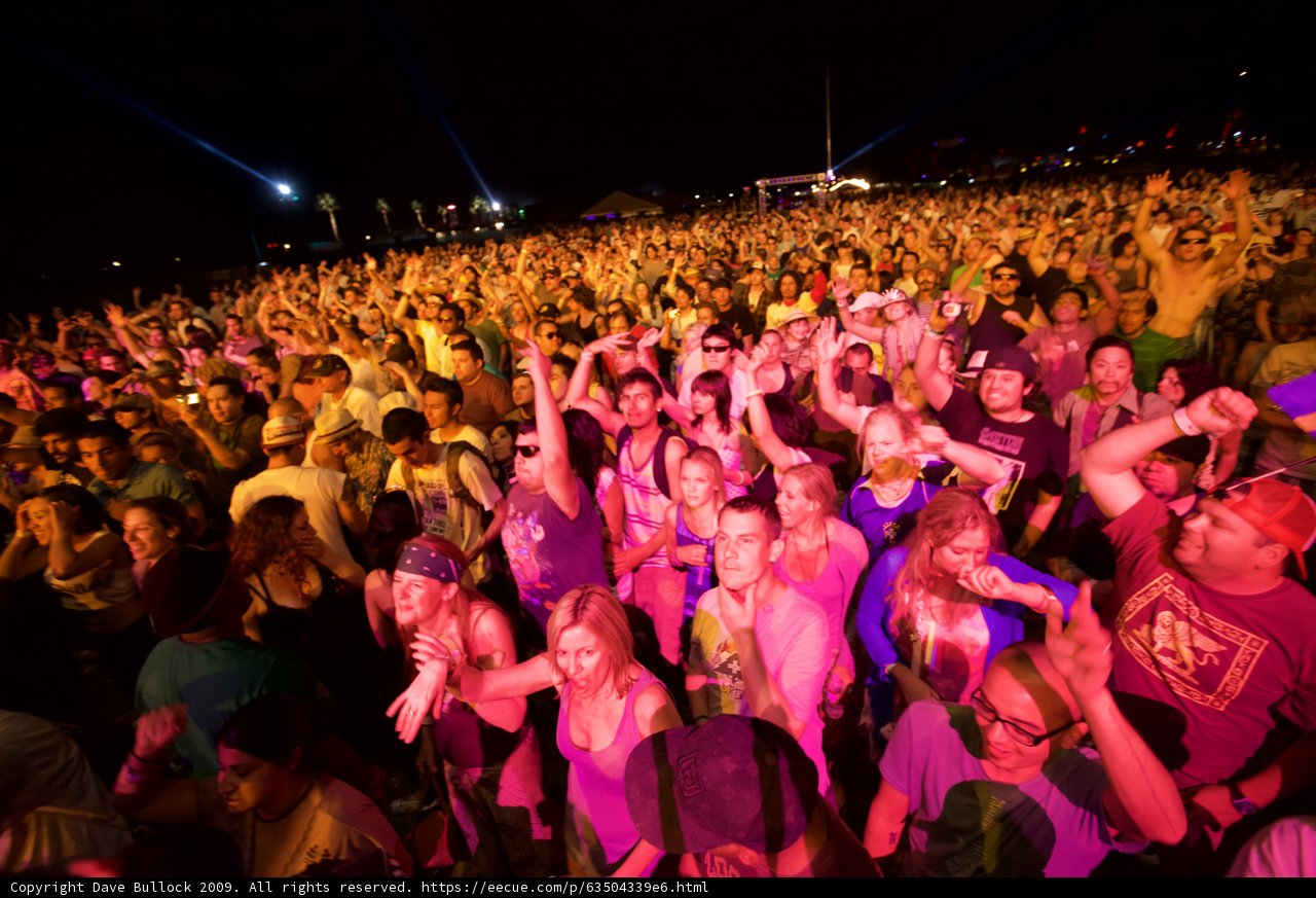 Coachella 2009 Night Sky Concert