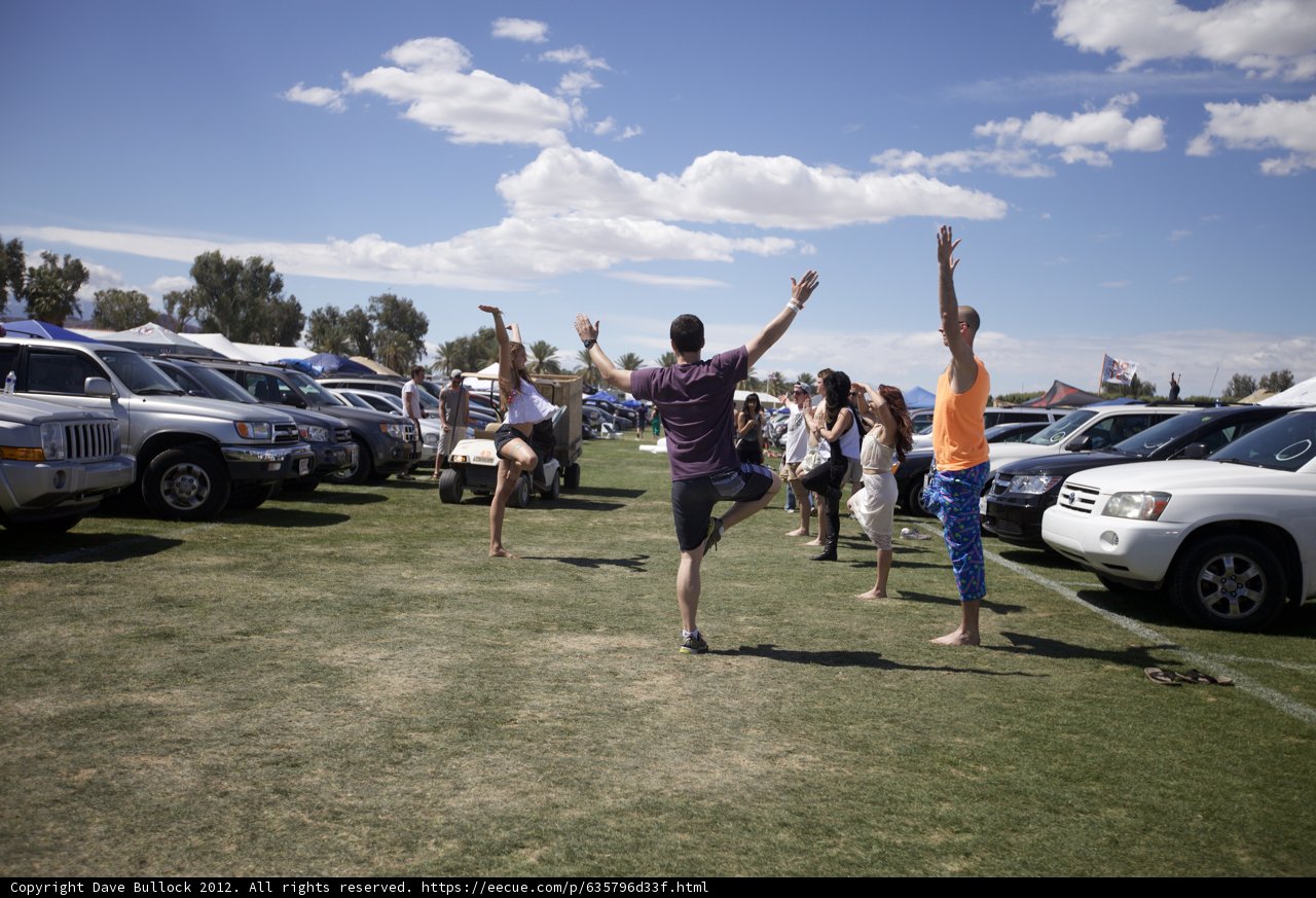 Yoga in the Field