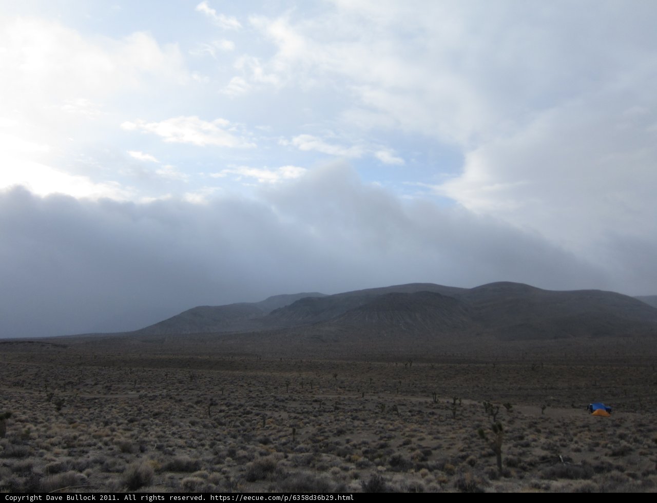 Majestic Mountain in the Vast Desert