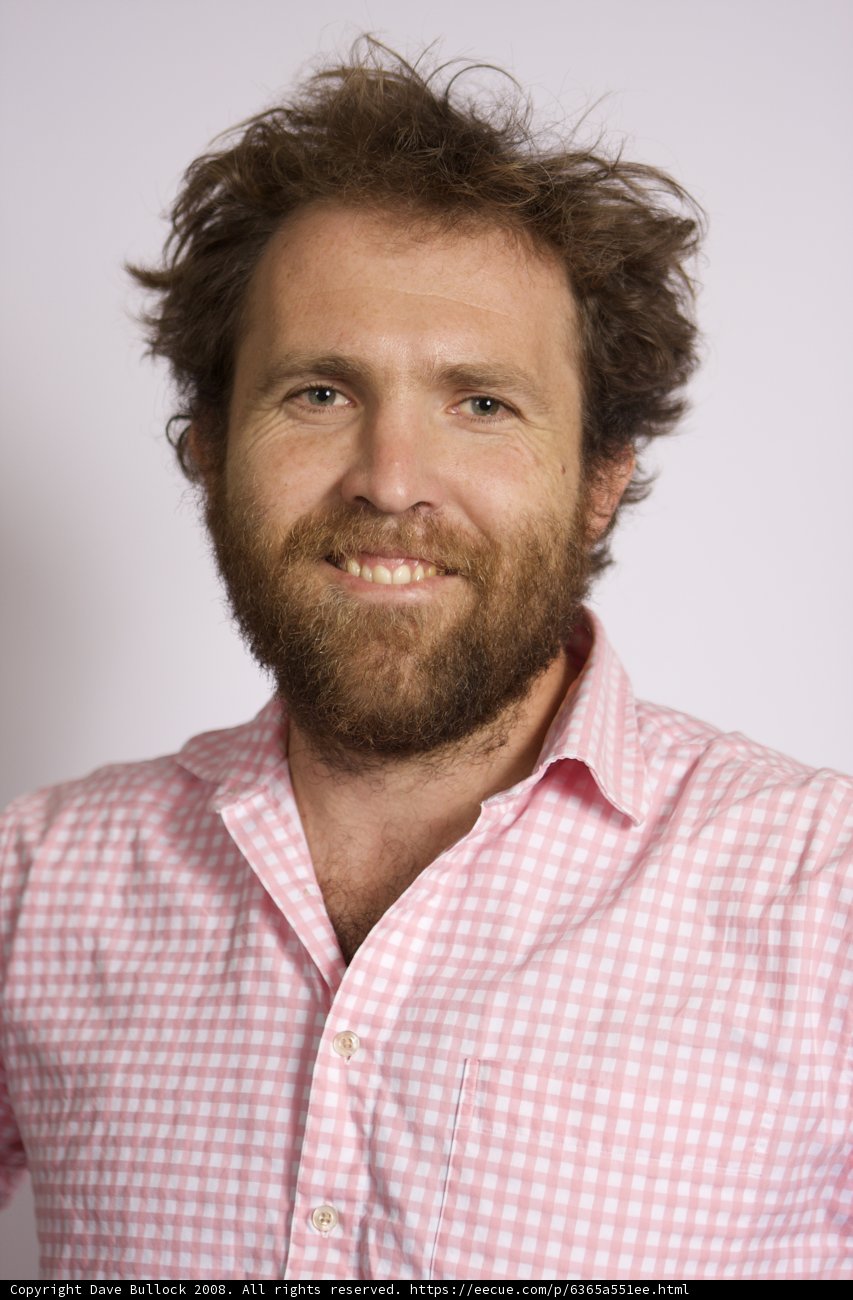 Saul Griffith with his trademark pink shirt