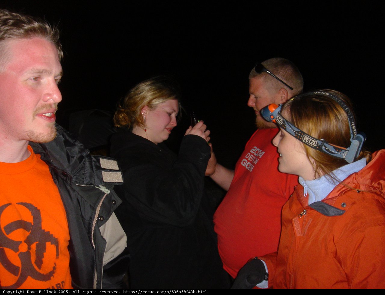 Bright Orange Jacket in the Wild