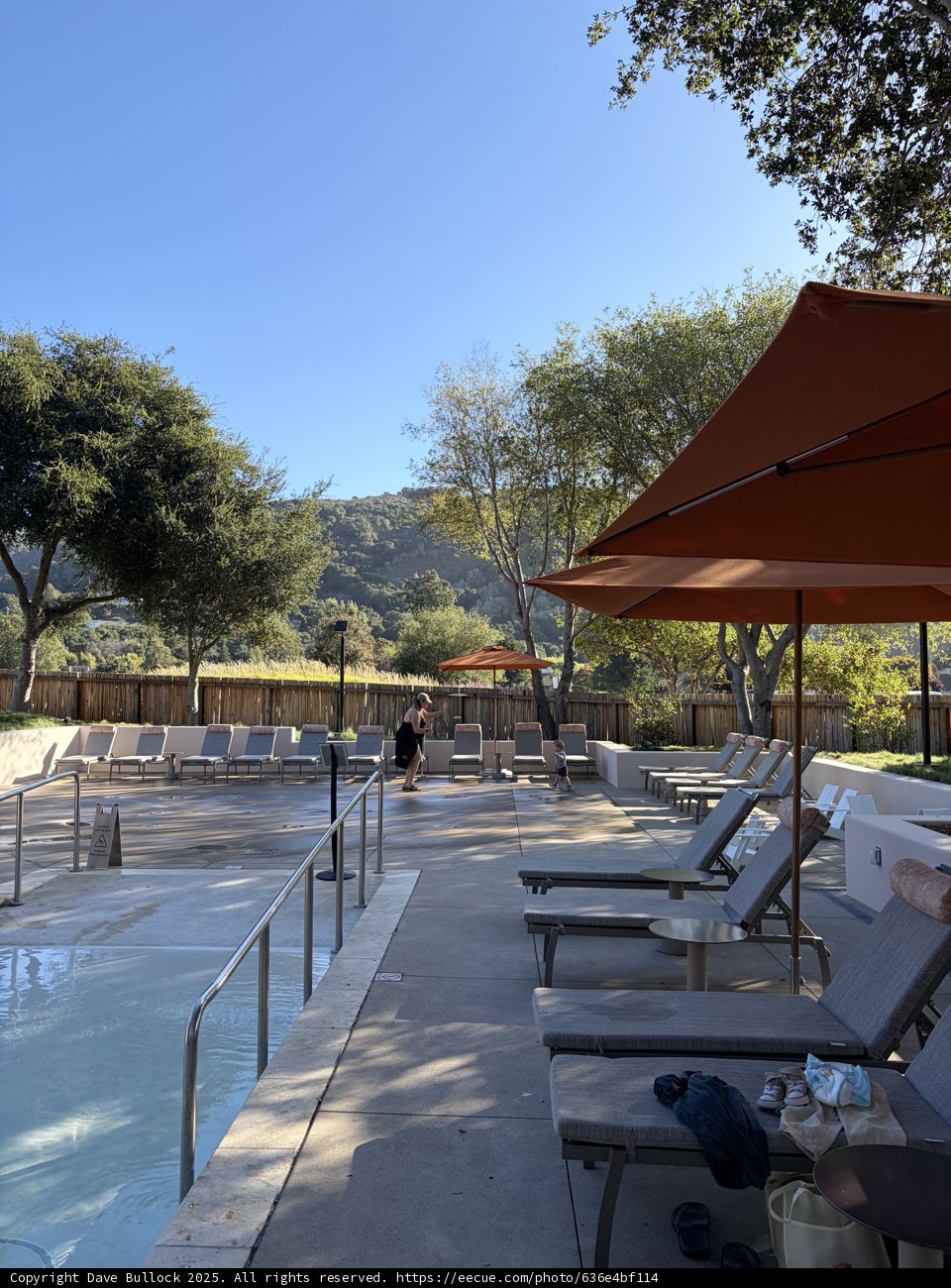 Tranquil Afternoon by the Pool