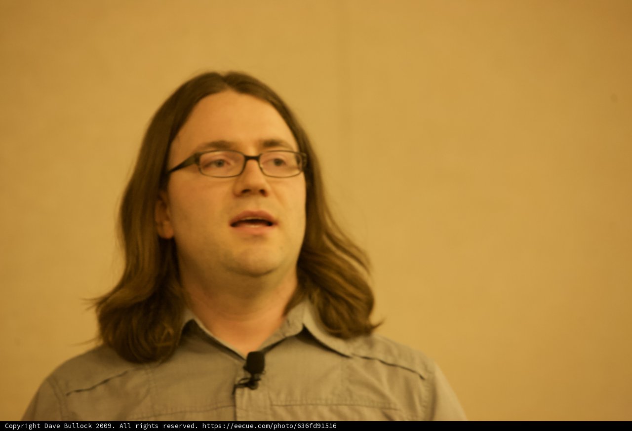 Portrait of a Happy Man with Glasses