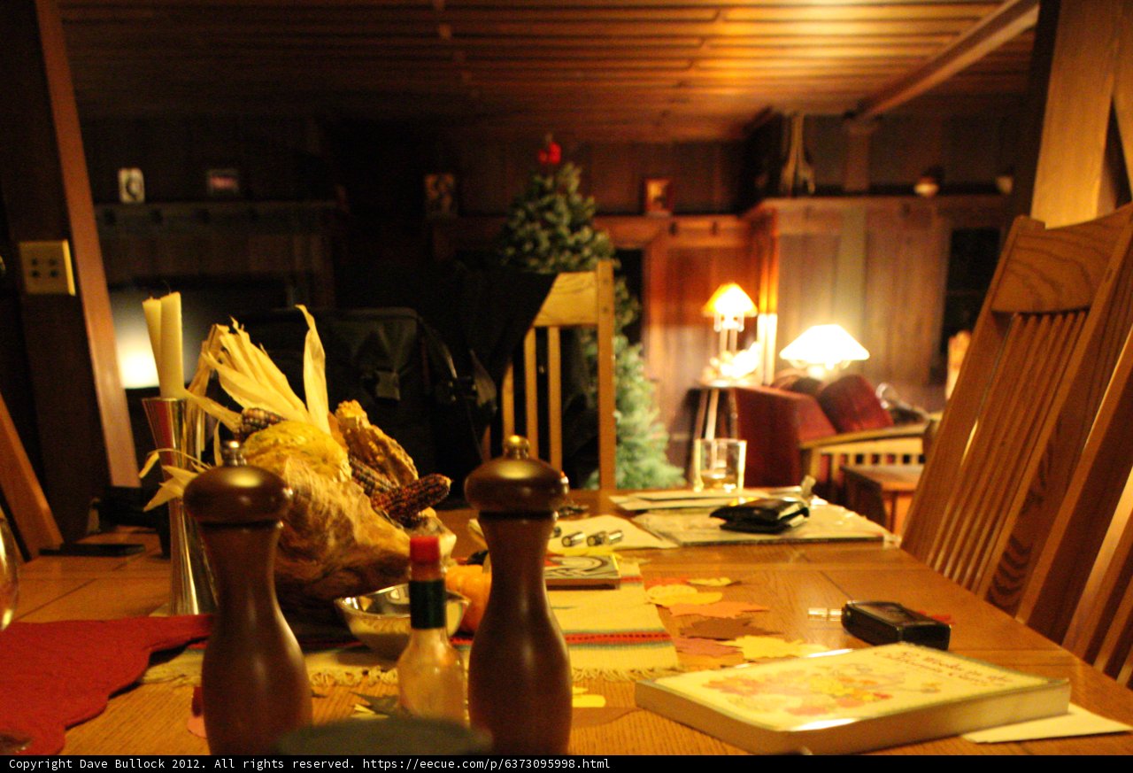 A Cozy Dinner Table