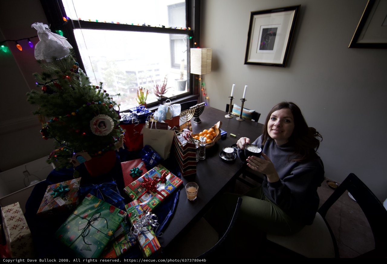 Celebrating Christmas and Hanukkah Together at Home