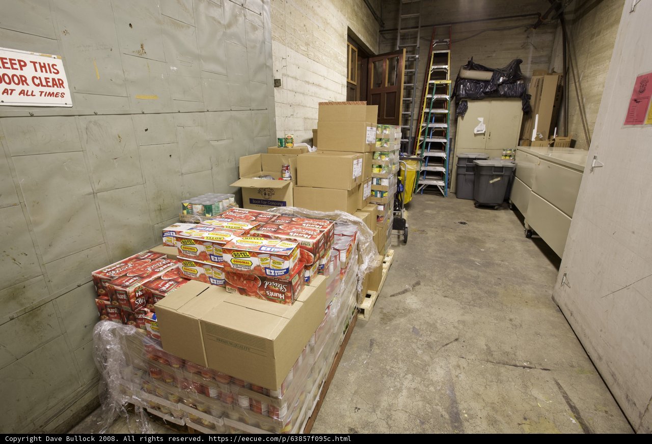 A Tower of Boxes in a Warehouse