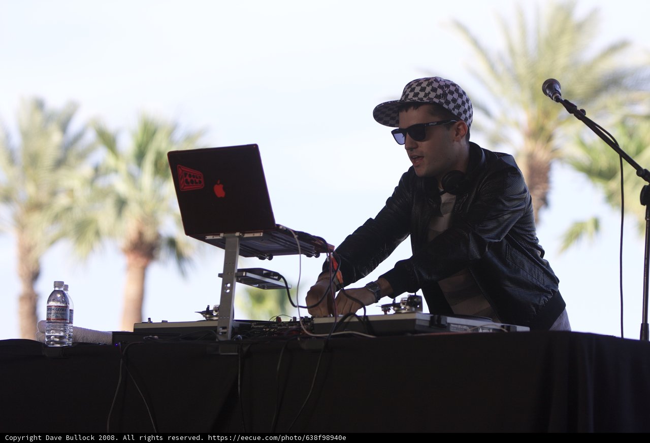 A-Trak at Coachella 2008
