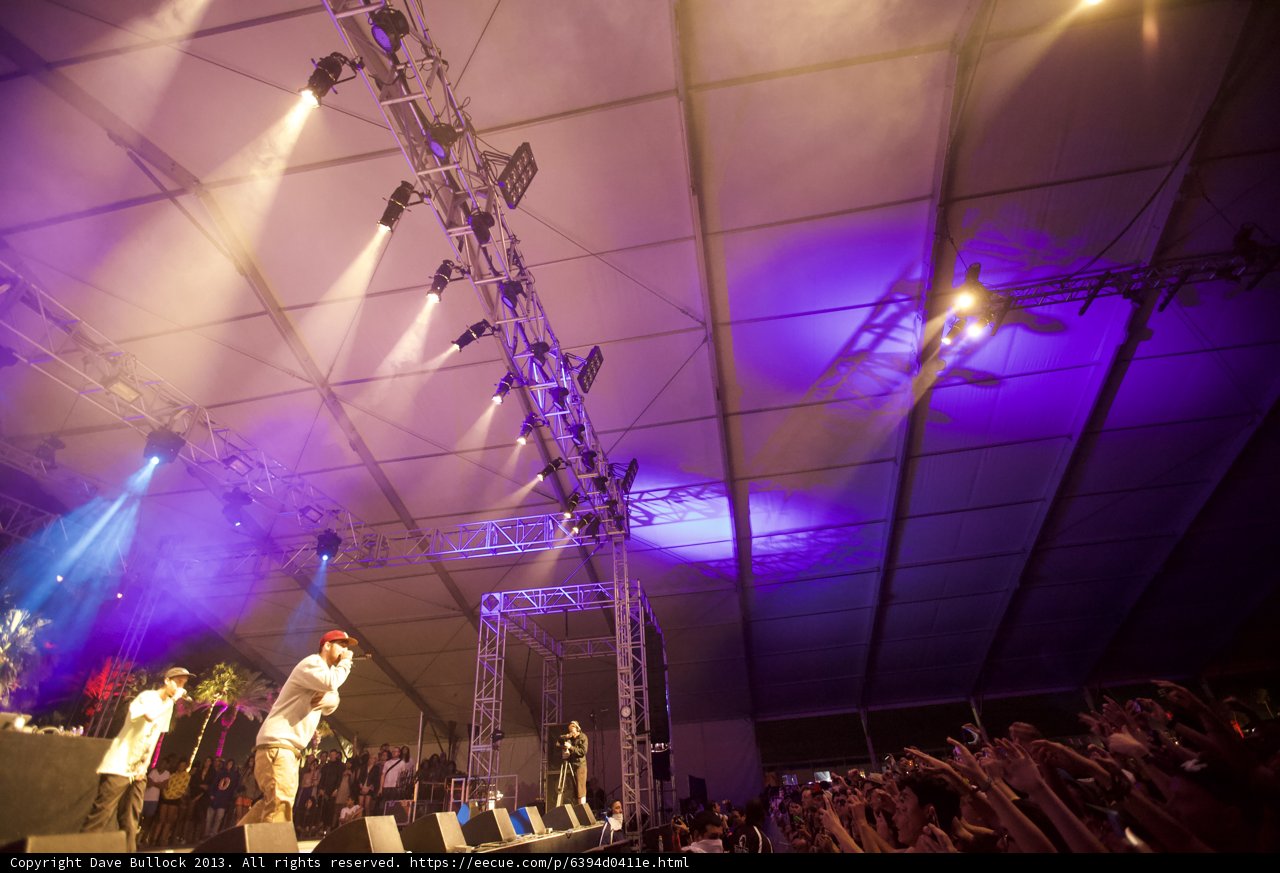 Purple Spotlight Performance