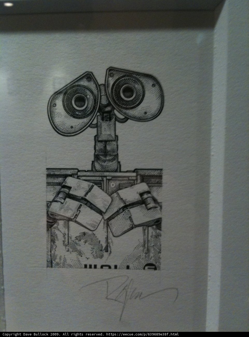 Wall-E the Robot Art