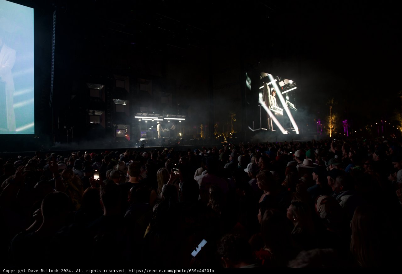 Electric Vibes: Night Among the Stars at Coachella 2024