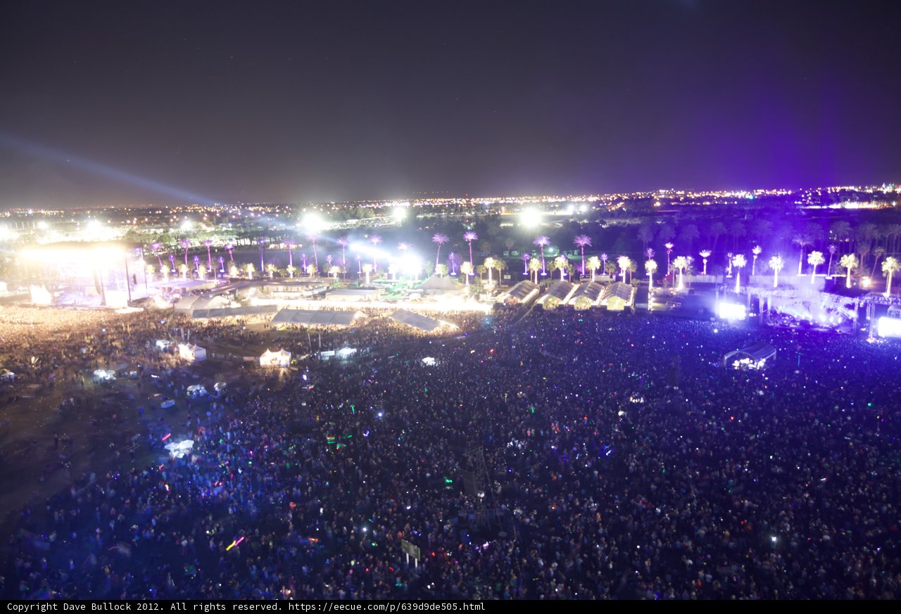 Nighttime Concert Excitement