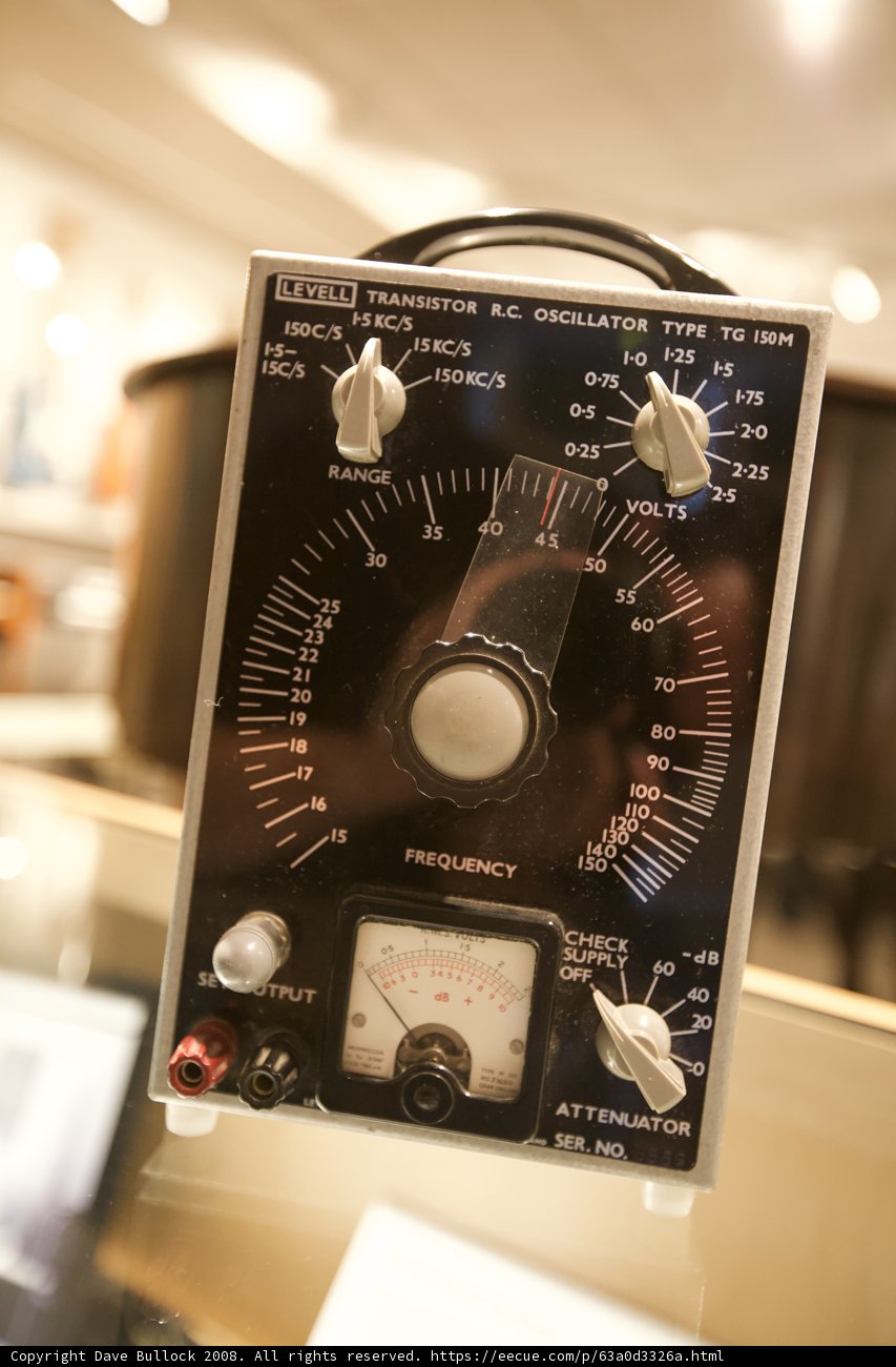 Vintage Analog Gauge in the Museum of Making Music