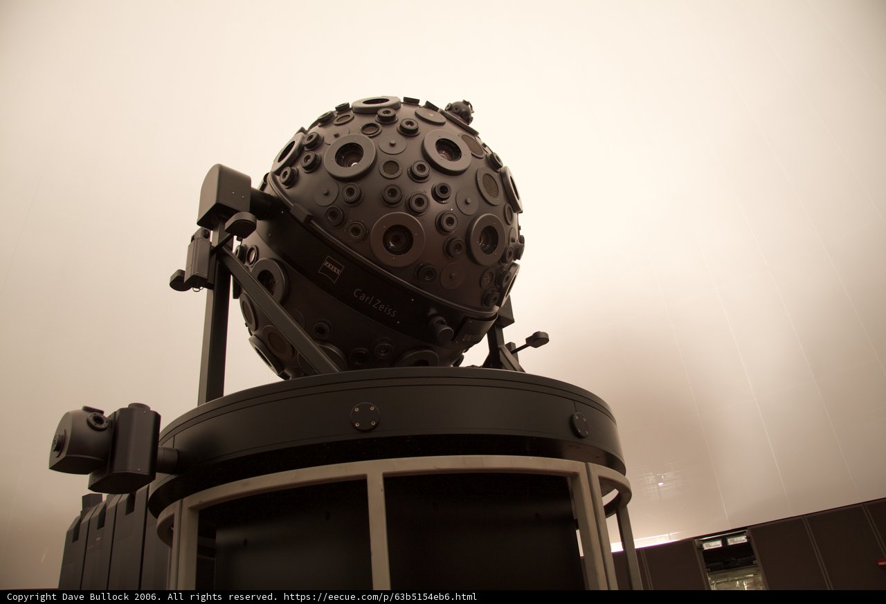 The Giant Sphere atop Planetarium Building