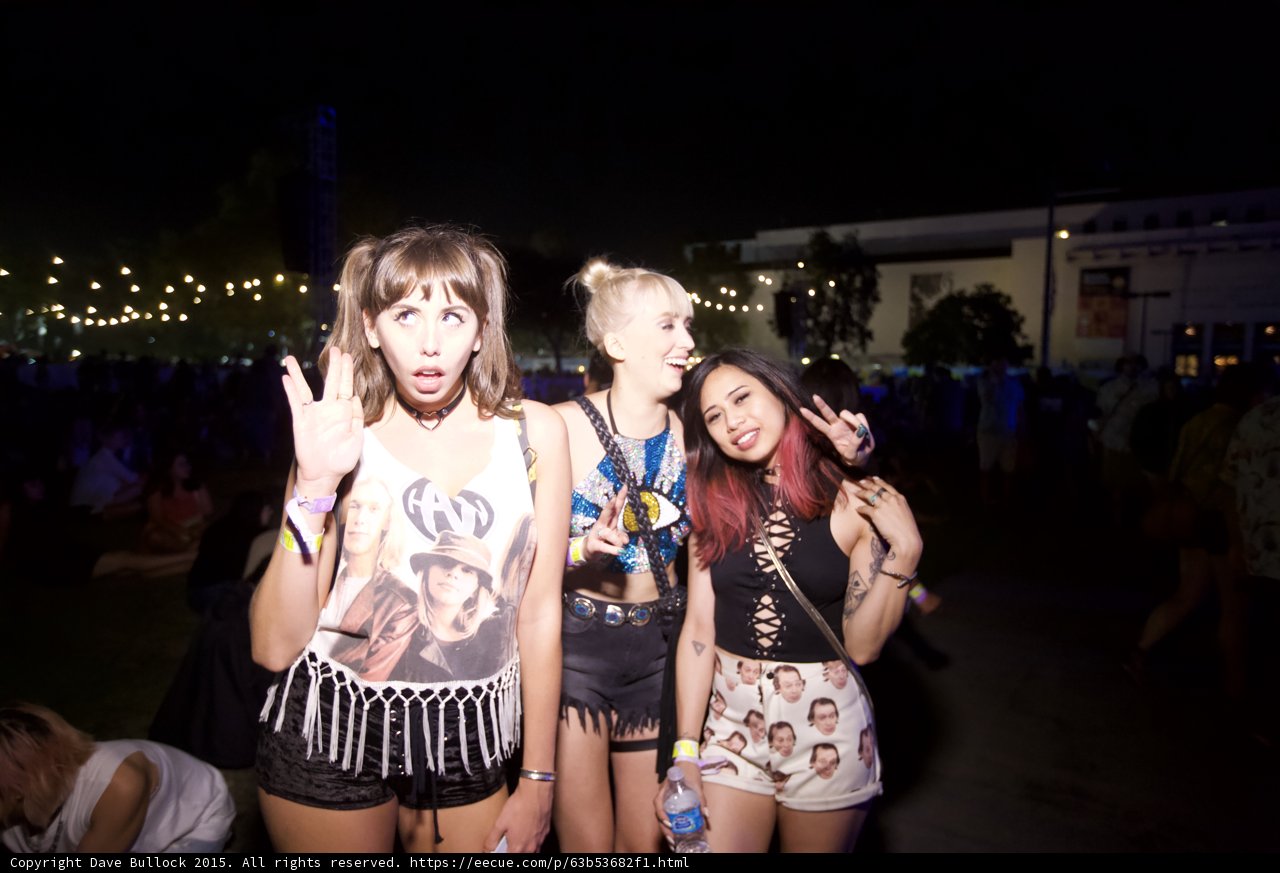 Laughing Friends at Festival