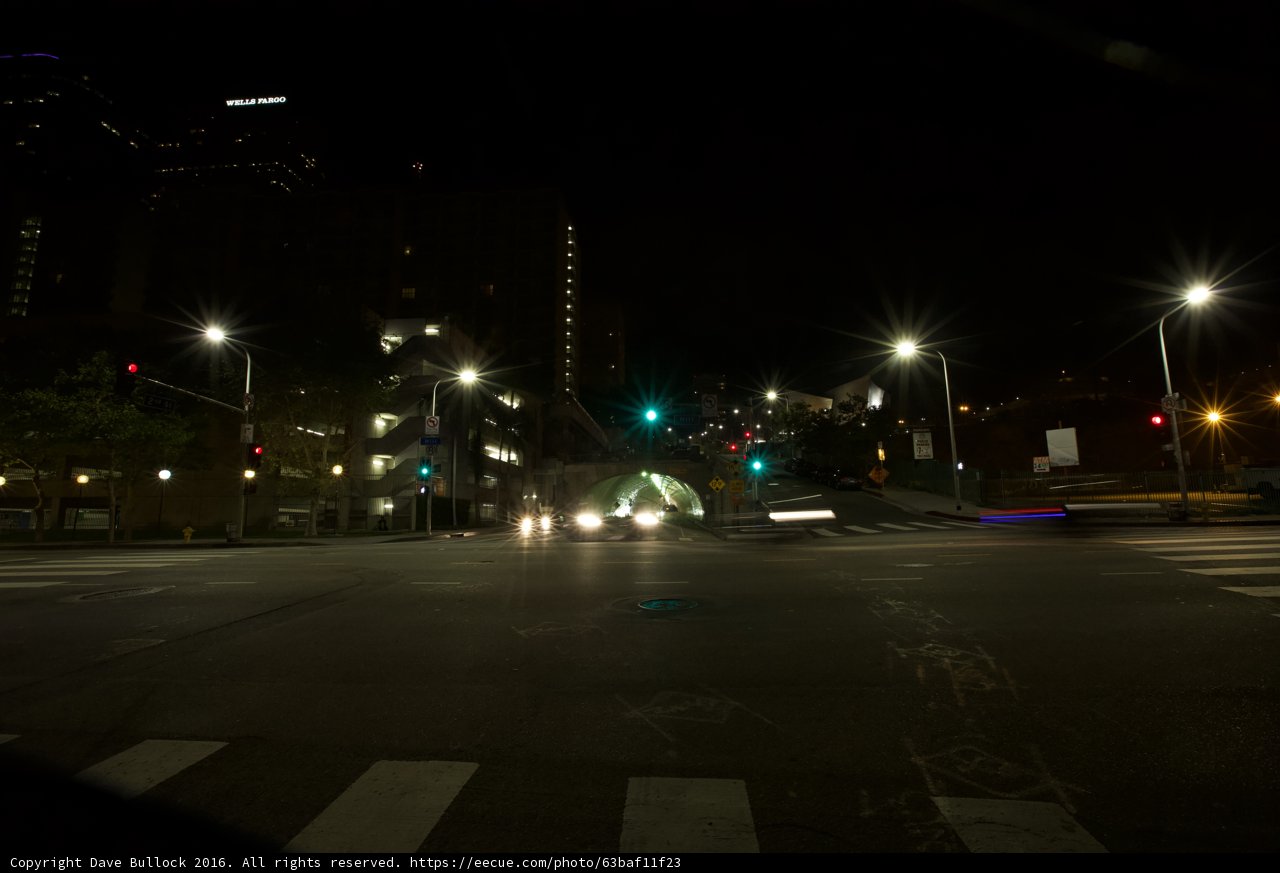 Night Drive in the Metropolis