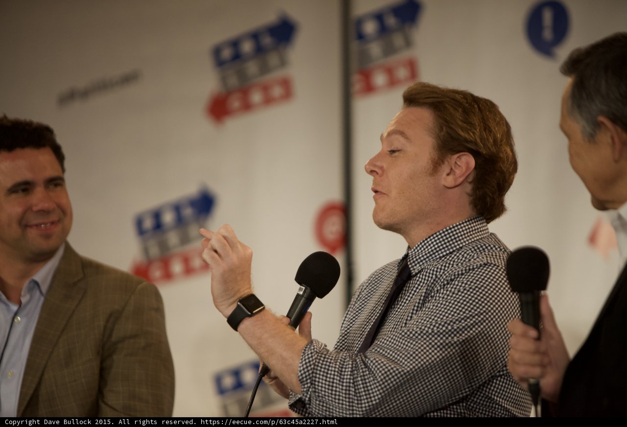 Three Men Speak at Politicon Press Conference