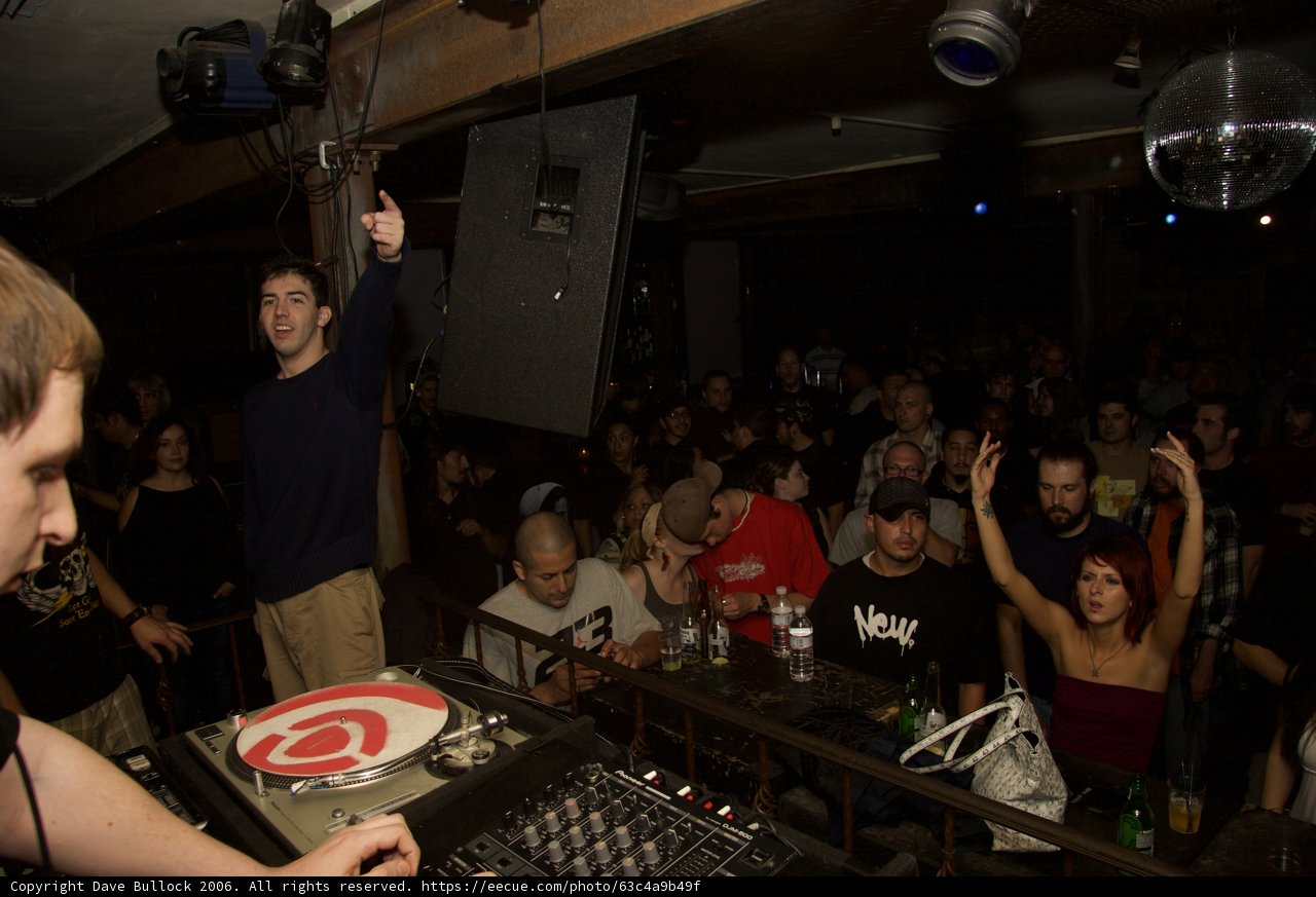 Grooving to the Beats: A DJ's Nightclub Performance