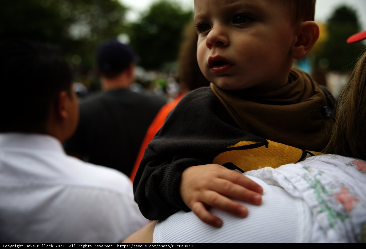 A Heartwarming Moment at the Rally