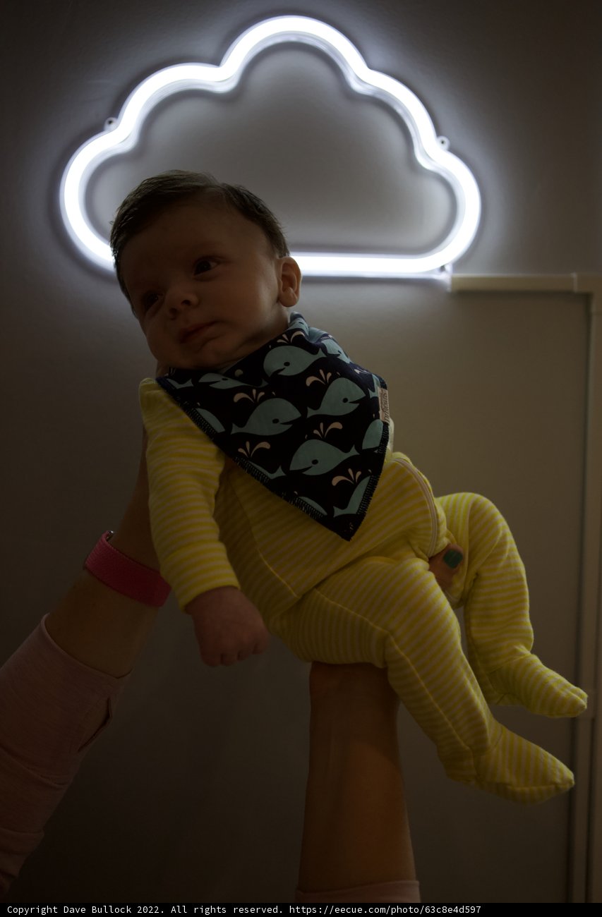 Neon Dreams: Little Wesley's Bedtime