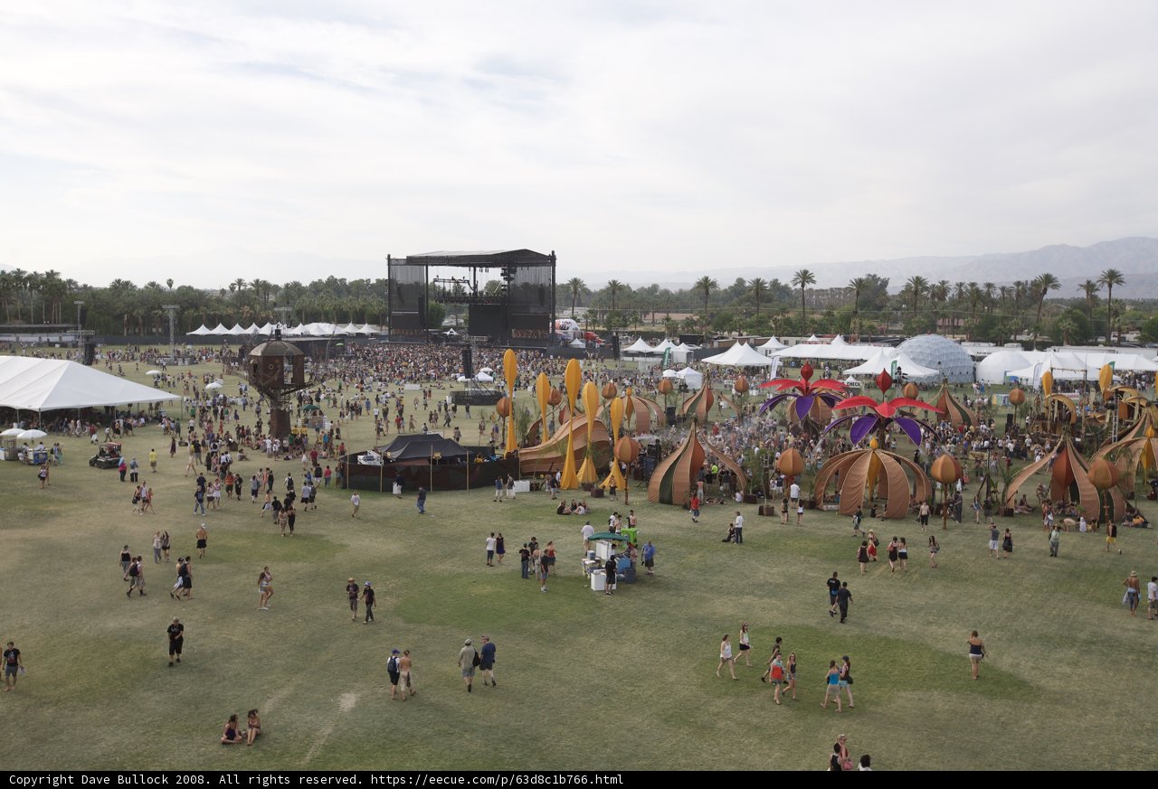 Coachella 2008 Music Festival Crowd