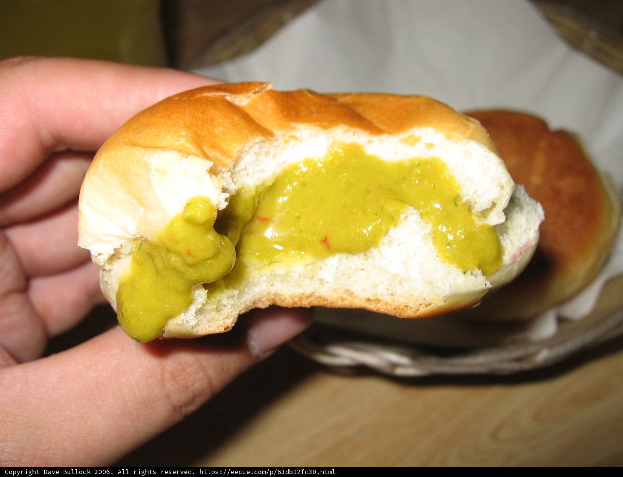Delicious Condiment Sandwich