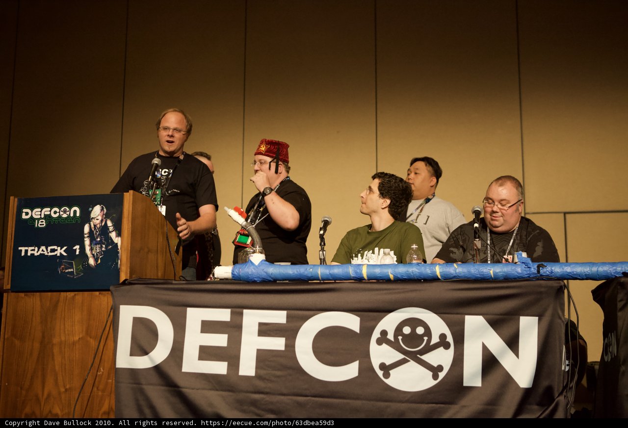 DefCon 18 Speaker Session