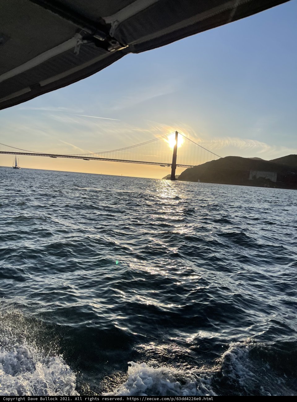 Sailing into the Golden Gate
