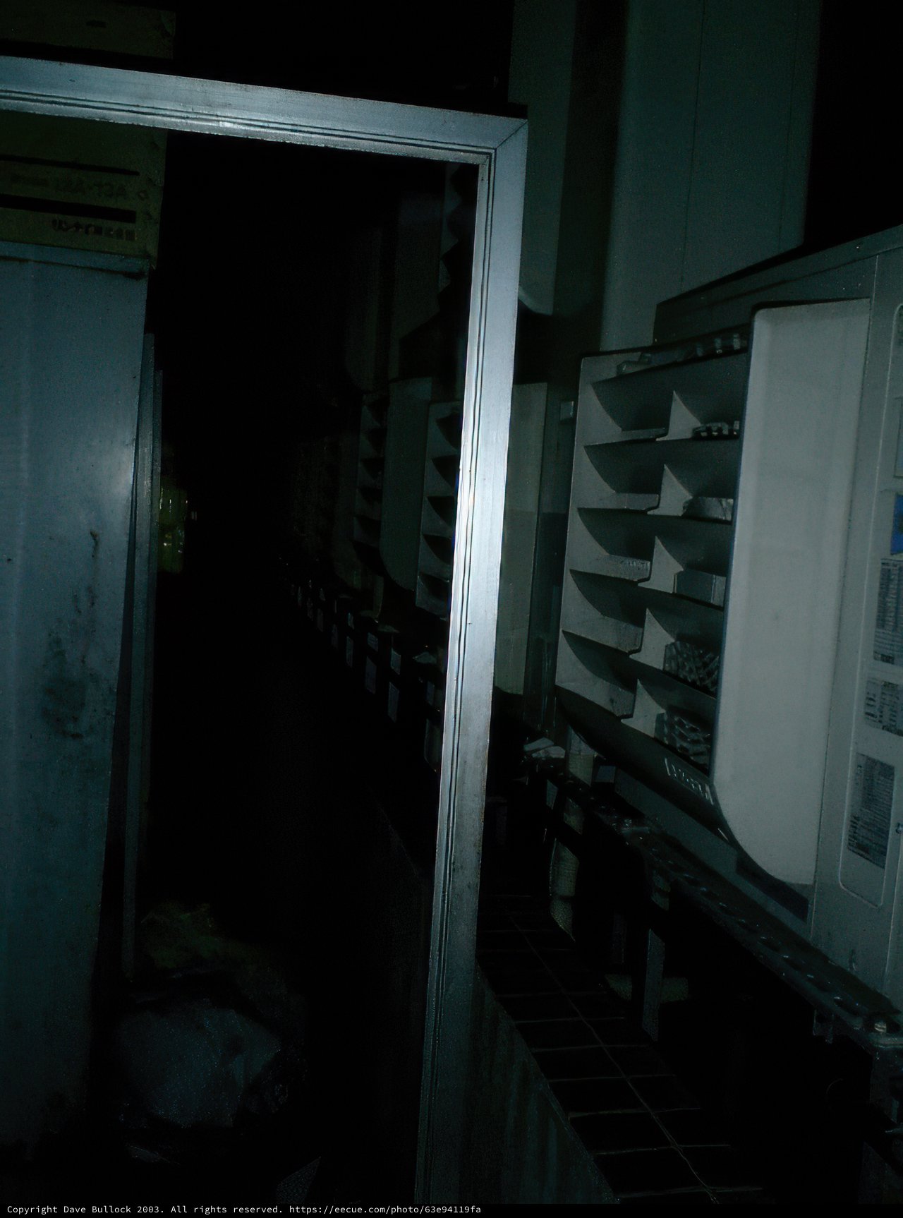 Open Cupboard Door in Tokyo Government Office