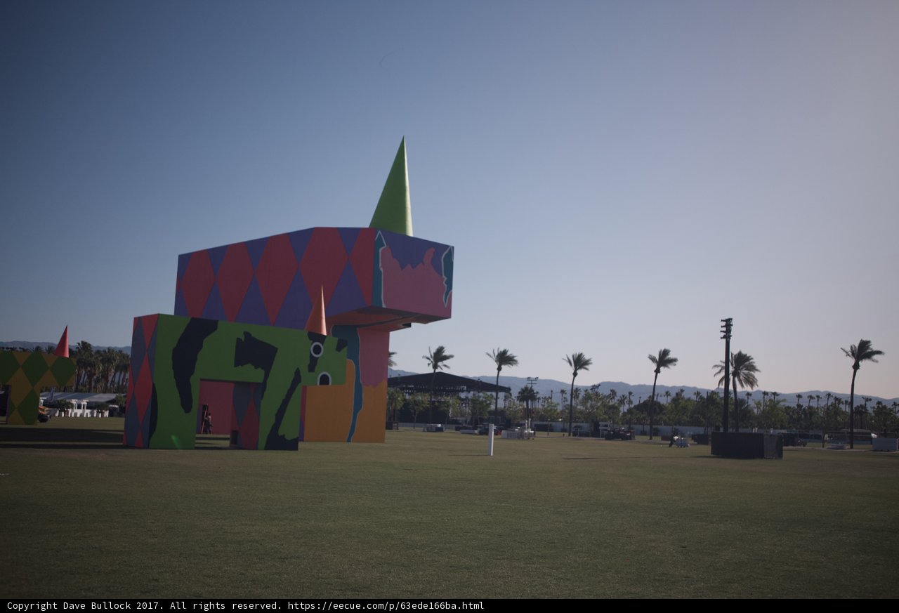 The Colorful Cone Building