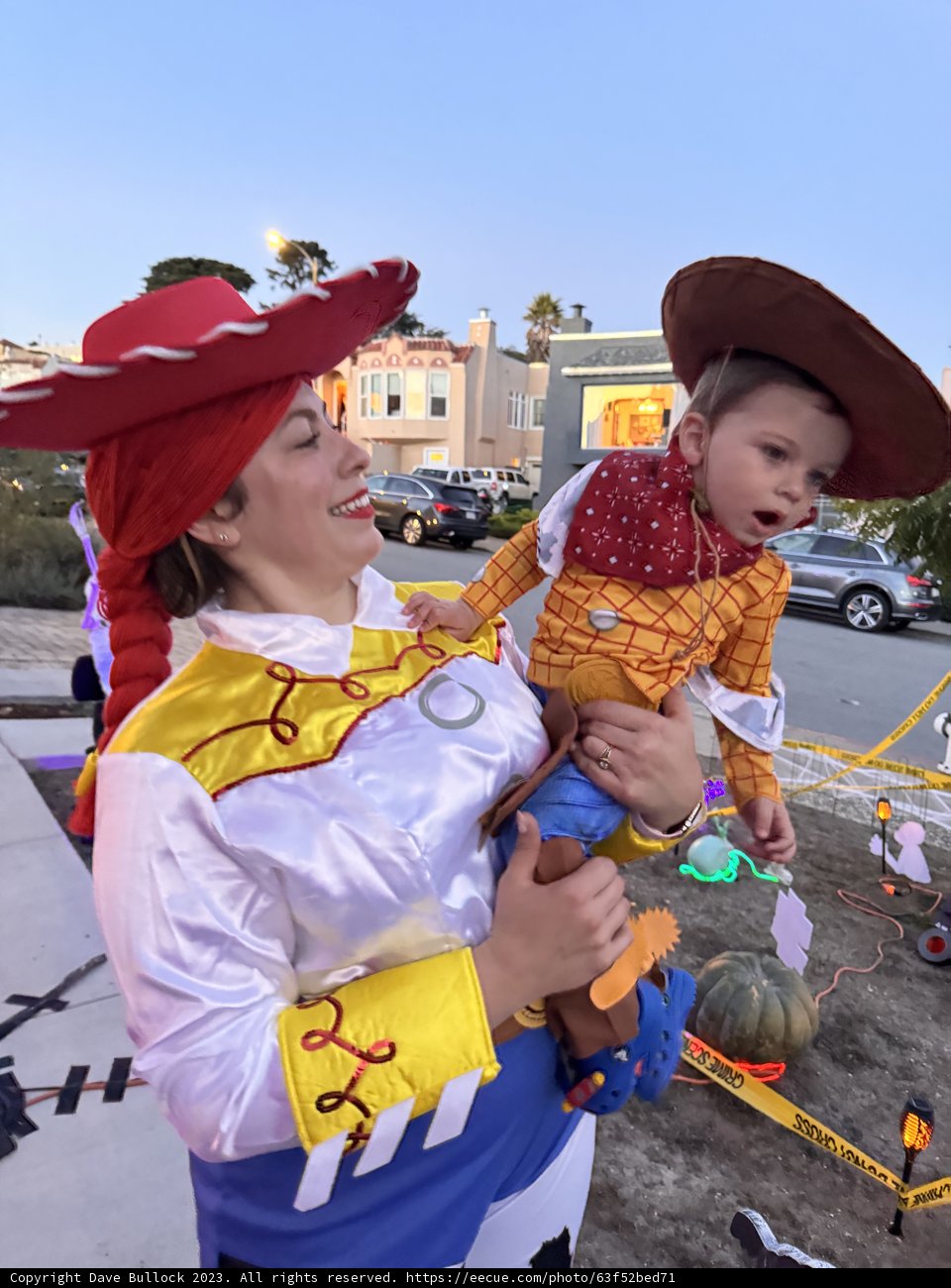 Halloween Extravaganza with Toy Story Characters