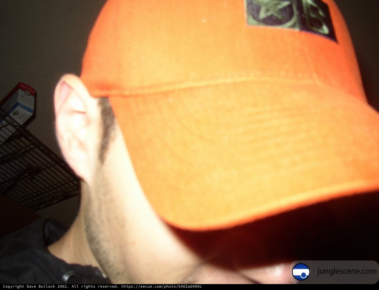 Orange Logo Cap”
