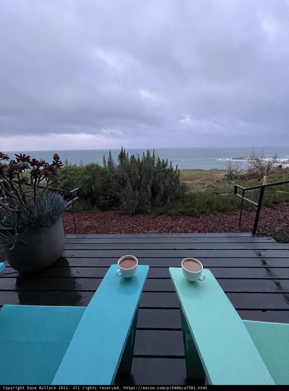 Scenic Ocean View from The Deck