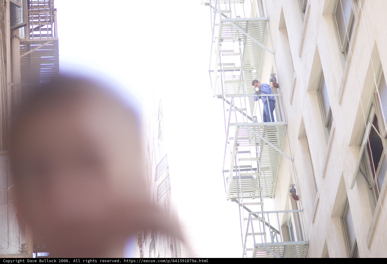 On the Fire Escape