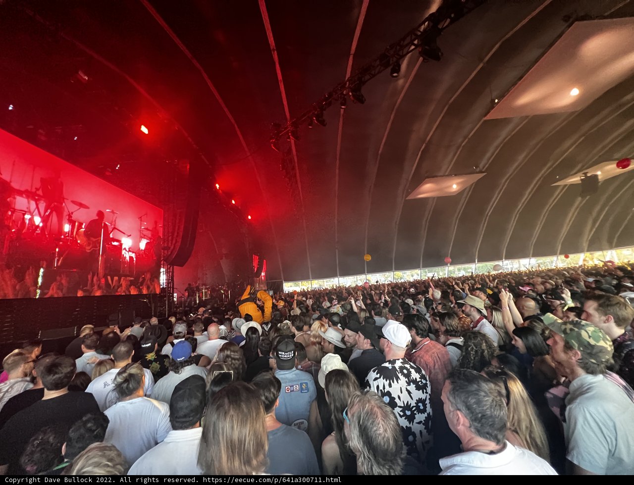 Rocking the Night Away at Empire Polo Club Concert