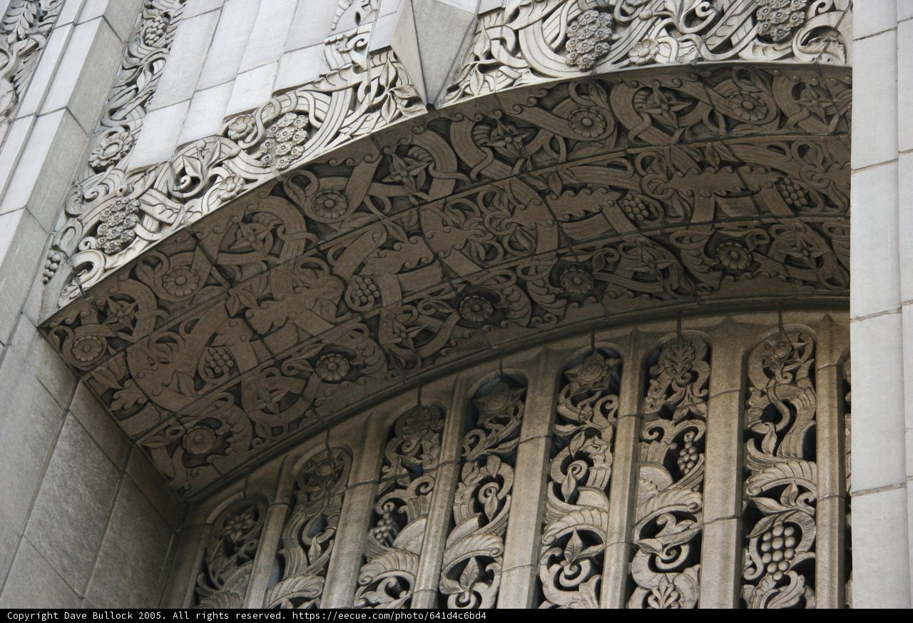 Intricate Carvings on a Fascinating Building