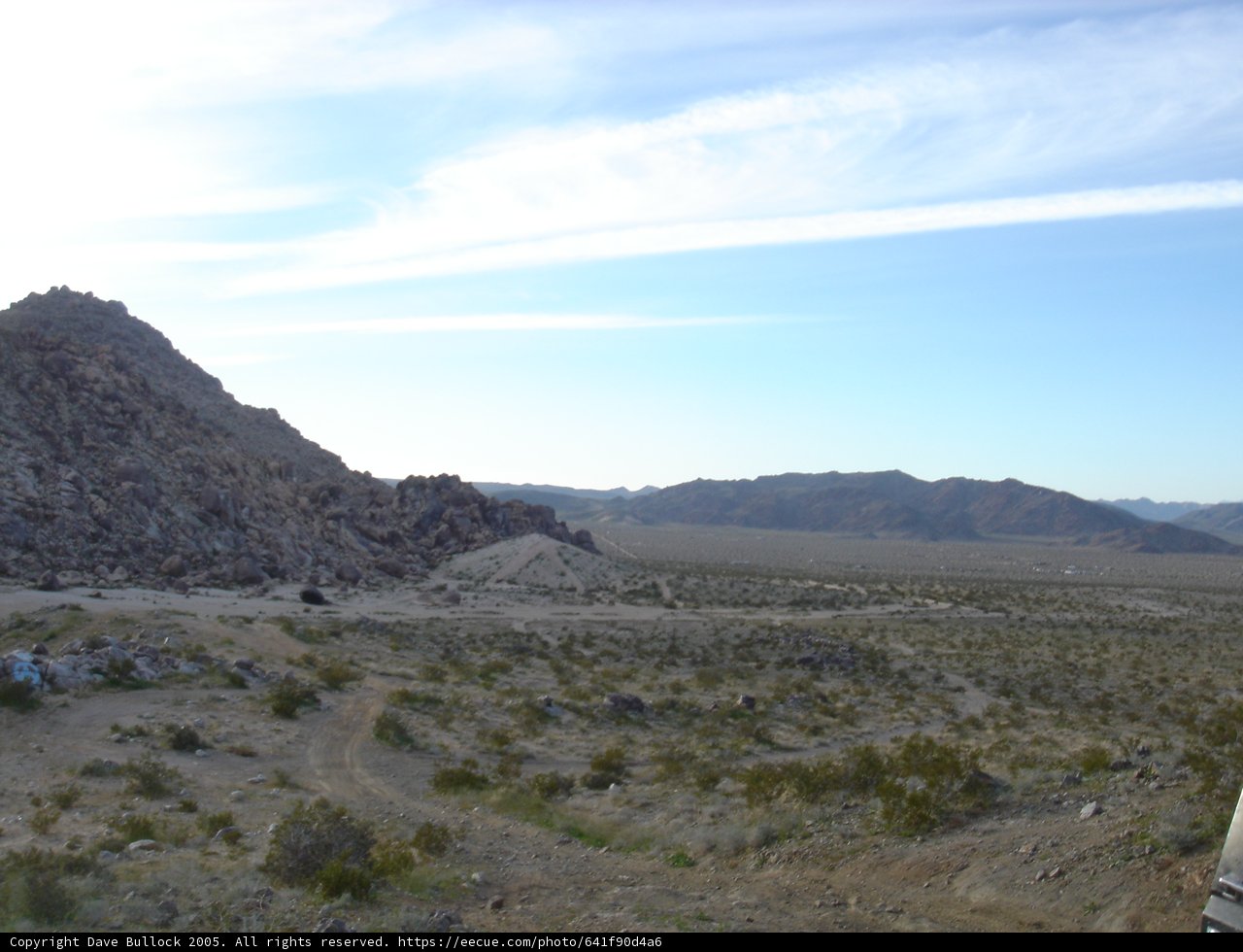 Majestic Mountains and Serene Desert